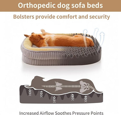 Orthopedic Dog Bed for Small Dogs Breeds