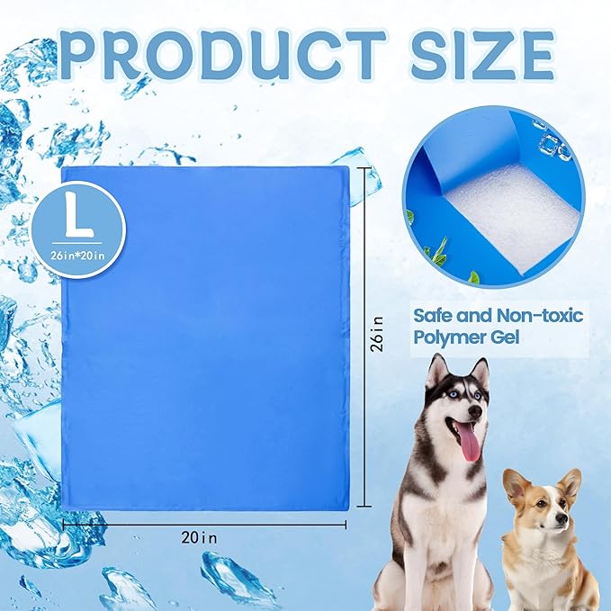 Dog Cooling Mat 26 x 20 Inch