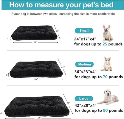 Dog Crate Bed 36 x 24 Crate Pads 70 lbs