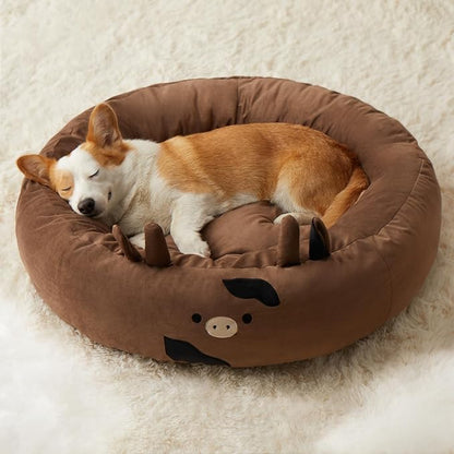 BFPETHOME Cute Dog Bed Washable