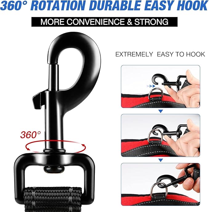 2 PCS Dog Cat Safety Seat Belt Strap