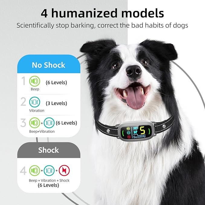 Dog Bark Collar 5 Adjustable