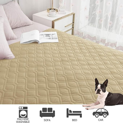 Ameritex Waterproof Dog Bed Cover Pet Blanket for Furniture Bed Couch Sofa Reversible