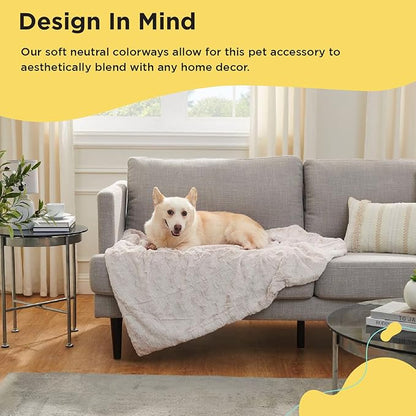 Best Friends by Sheri Calming Cat and Dog 60 lbs 40"x50" Oyster