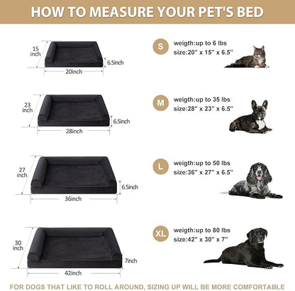 BFPETHOME Washable Dog Beds for Extra Large Dogs