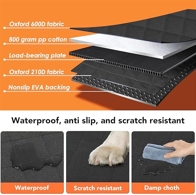 Back Seat Extender for Dogs