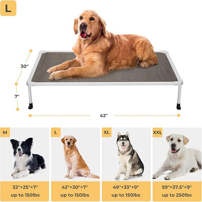 Veehoo Cooling Outdoor Elevated Dog Bed