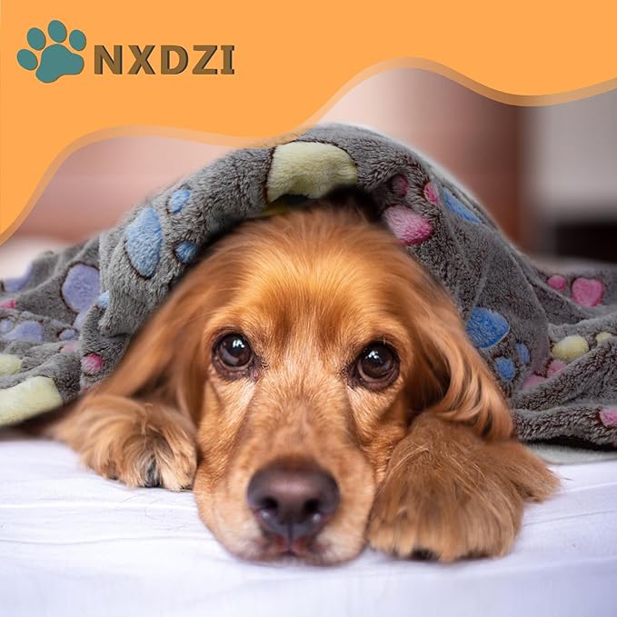 Dog Blankets Washable 3 Pack 41" x 31", Fuzzy