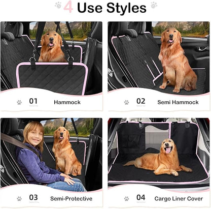 Dog Car Seat Cover for Back Seat