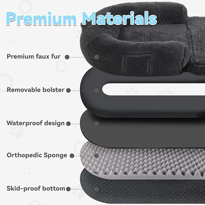 Human Dog Bed 72"x43"x10" Dog