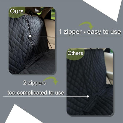 Back Car Seat Cover for Dogs