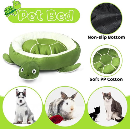 Dog Bed-Super Soft Dog Bed for Small Medium Dogs 21IN Pet