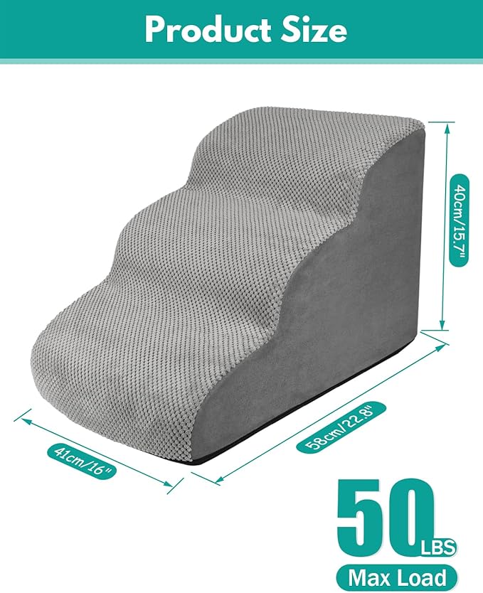 Dog Stairs Ramp 3 Tiers