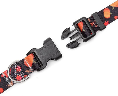 Adjustable Dog Collar with Patterns