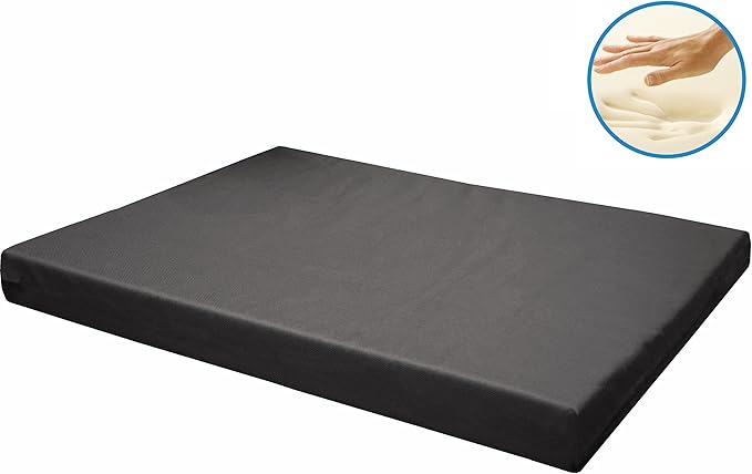 Dogbed4less Memory Foam Platform Dog Bed 45X27X3 Space