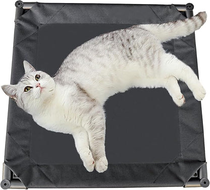 Love&go Elevated Dog Bed with Metal Frame (Small-18.5x18.5x5.5 inch,