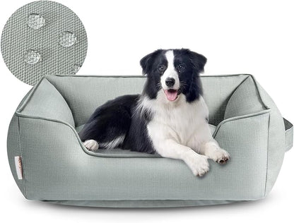 Miguel Waterproof Outdoor Dog Bed for Medium Small Dogs 35 inch