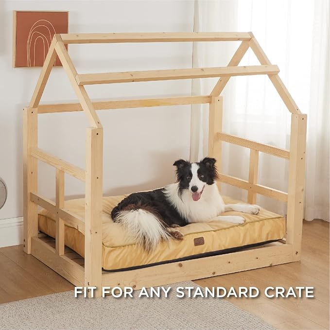 Bedsure Waterproof Dog Beds for Extra Large Dogs 4 inch 100lbs XL