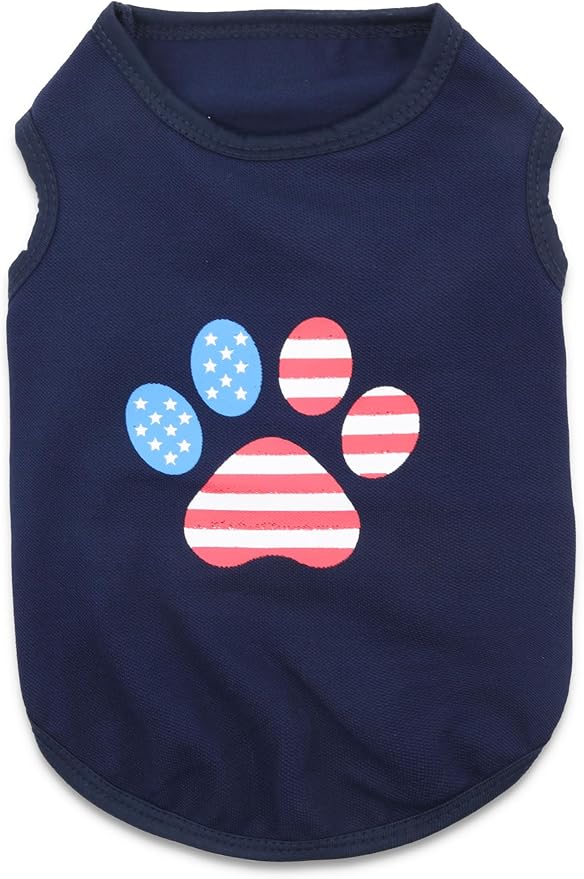 4th of July Small Puppy Clothes Independent Day