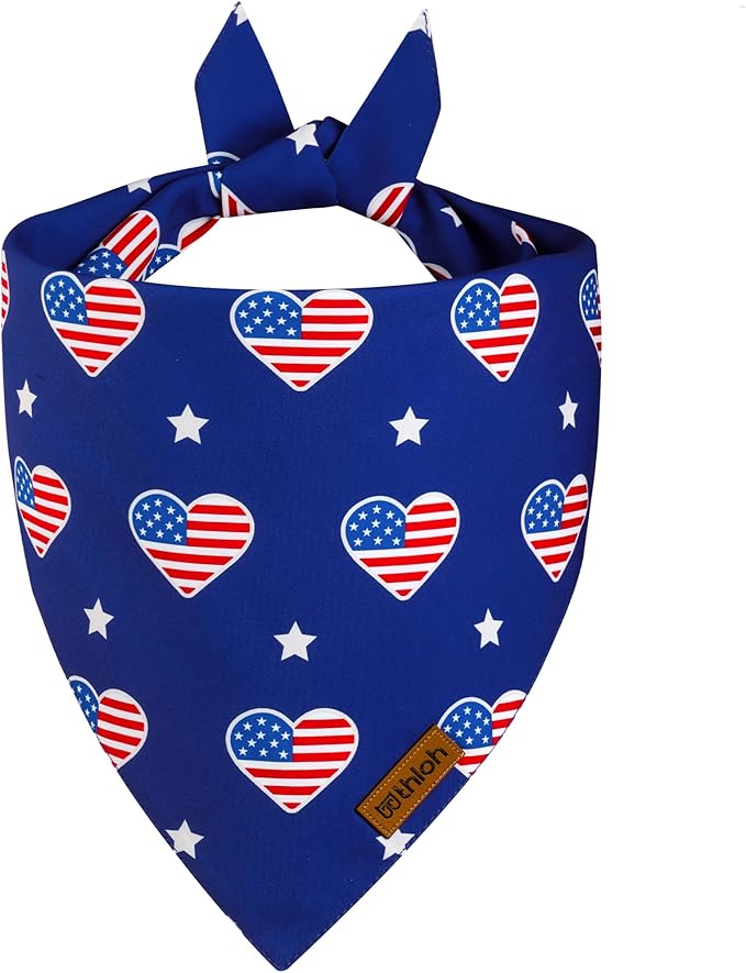 4th of July Dog Bandanas 2 Pack