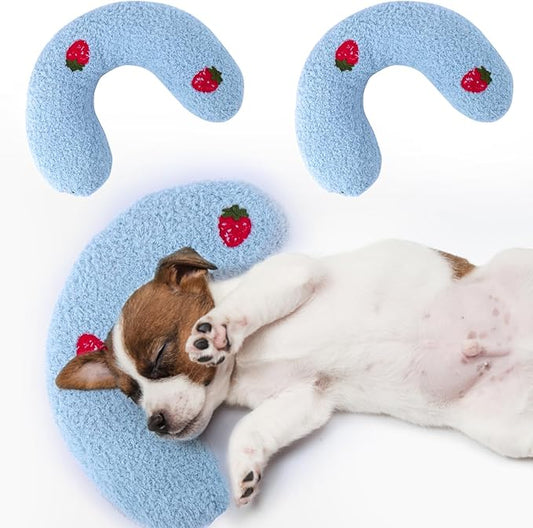 BABORUI 2Pcs Dog Calming Pillow for Small Dogs