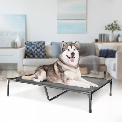 Bestio Raised Dog Bed 42 x 30 x 7Inch