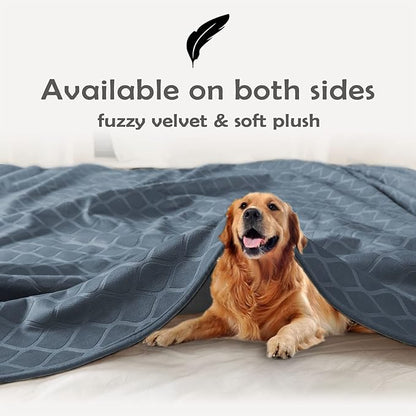 fuguitex Waterproof Dog Blanket Bed Cover Dog Crystal