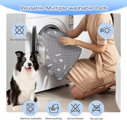 Washable Reusable Training Pads 36"x41" 2 Pack