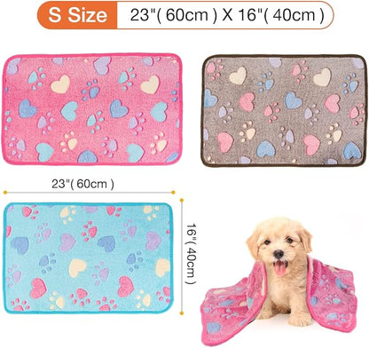 Pet Soft Blankets for Dogs 3S)