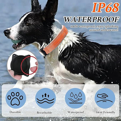 AirTag Dog Collar 100% Waterproof