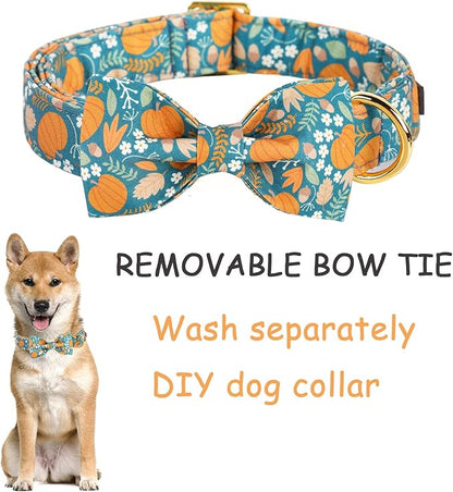 Unique style paws Halloween Dog Collar with Bow