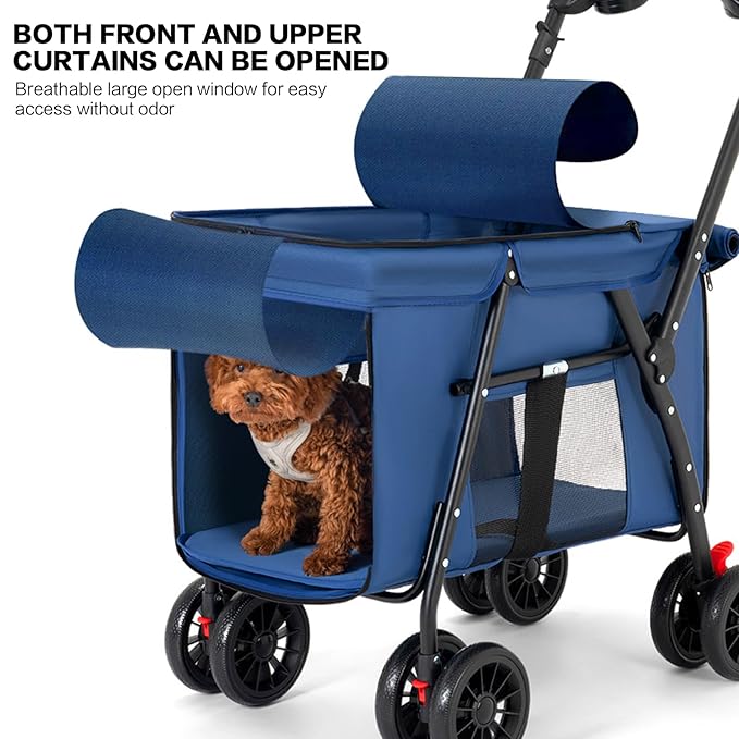 Pet Stroller 4 Wheels