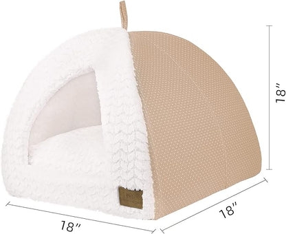 Cat Dog Tent Triangle Bed Removable Cushion Cover Two Way Conversion (Large