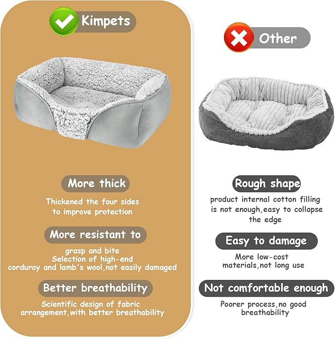 Dog Bed for Small Medium Dogs