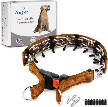 Supet Dog Training Collar for Small Medium Large Dogs with Quick Release Buckle