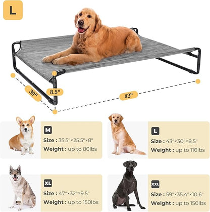 Veehoo Original Cooling Elevated Dog Bed