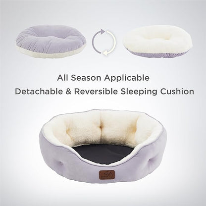 Bedsure Dog Beds for Small Dogs 25 Inches,