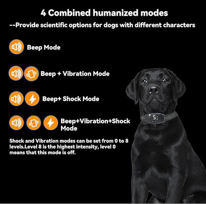 Dog Bark Collar 8 Adjustable 8 Levels