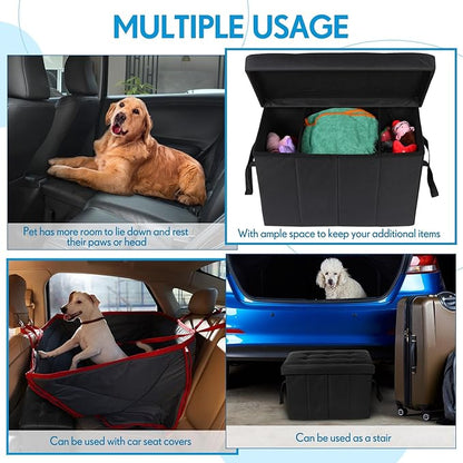 2 Pack Car Back Seat Extender for Dogs 300lbs Car
