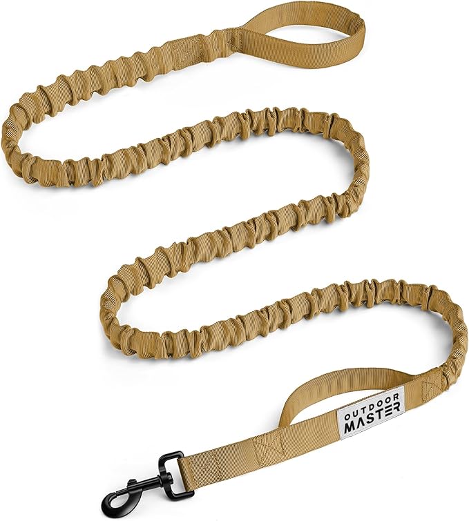 OutdoorMaster Bungee Dog Leash 2 Padded 6 FT)