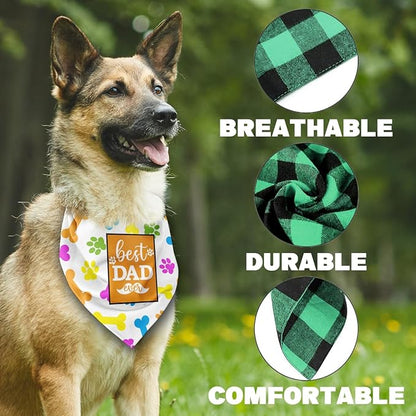 Best Dad Ever Dog Bandana (C13)