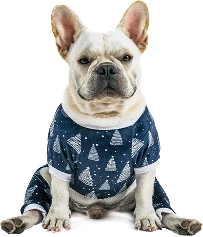 CuteBone Dog Pajamas Christmas Clothes Pjs for Small P110S