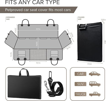 Back Seat Extender for Dogs