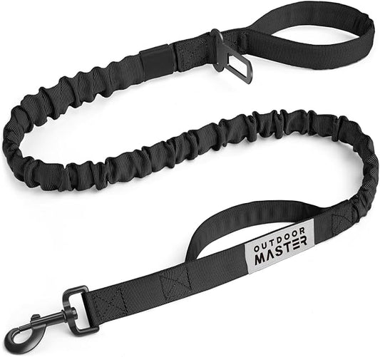 OutdoorMaster Bungee Dog Leash 2 Padded 4 FT