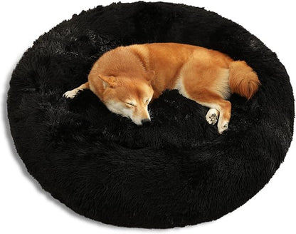 Dog Bed Calming Dog Beds for Small Medium Large Dogs Bed(20"/27"/35") (Large,