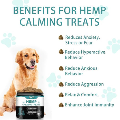 GKD Dog Calming Treats for Hyper Dogs