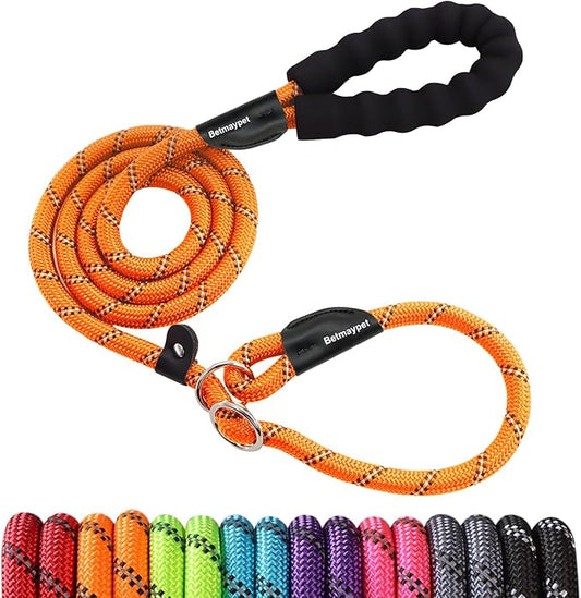 Slip Leads Dog Leash 4/5/6 FT (1/2''- 5FT,