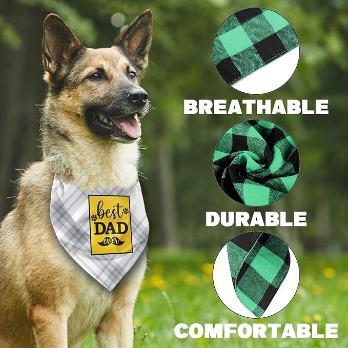 Best Dad Ever Dog Bandana (C16)