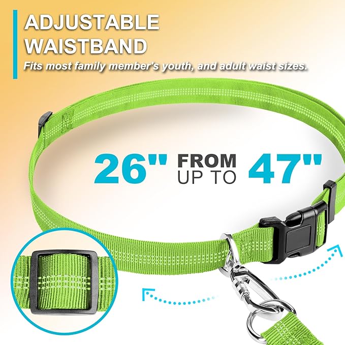 Hands Free Dog Leash 4.2-6.7 Feet 34-61 Inch
