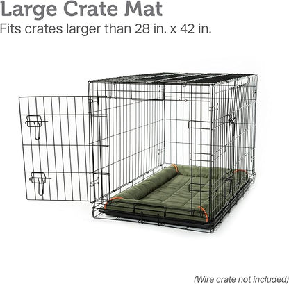 Friends Forever Bolster Dog Crate Mat 42 Inch